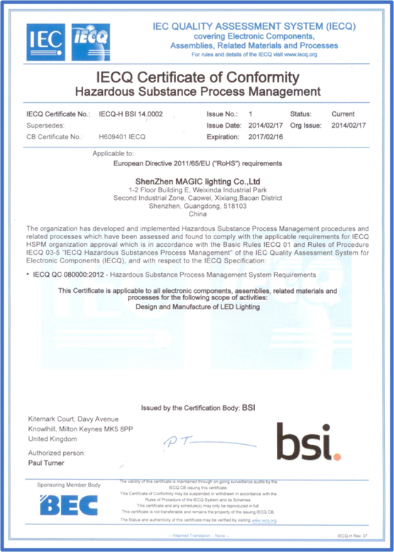 ISO9001质量管理体系认证